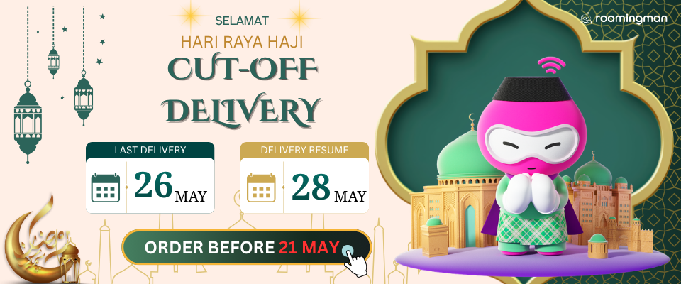 Hari Raya Haji Cut-Off Delivery Notice
